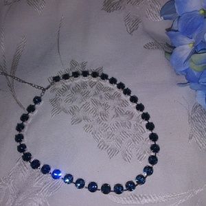 touchstone by Swarovski Accessories - Montana Blue Glitz necklace touchstone by Swarovski Accessories - Montana Blue Glitz necklace